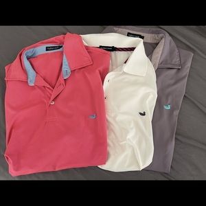3 large southern marsh performance polo